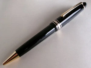 Montblanc Meisterstuck Le Grand 161 penna a sfera nera GT - Foto 1 di 9