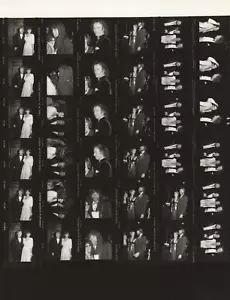 Contact Photo Sheet & Negatives Andy Gibb Principal Rick James Campbell Gatlin - Picture 1 of 2