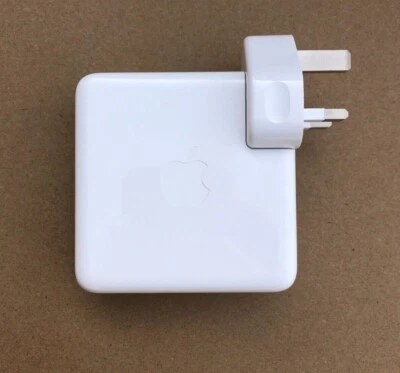 Genuine Apple 87W USB-C Macbook Pro & Air Power Adapter Charger With Plug A1719 - Image 1 of 3