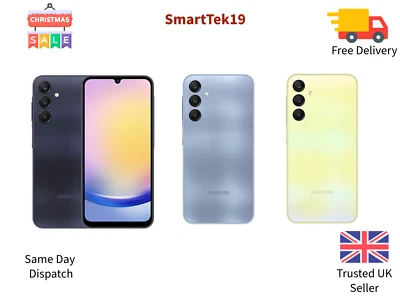 New Samsung Galaxy A25 5G 128GB Dual SIM Unlocked – All Colours - Warranty - Image 1 of 2
