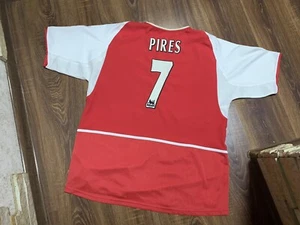 Nike Arsenal Home 2002/04 #7 Pires Soccer Jersey Size XL - Bild 1 von 14