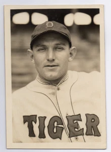 Foto tipo 1 1928-30, 5x7, Harry Rice, Tigres de Detroit, Norman Paulson - Imagen 1 de 2