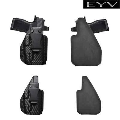 EYV HOLSTERS EYV IWB Kydex Holster Comfort Soft Foam Backing P365/365X -TLR7-SUB Light