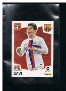 LA LIGA TOTAL DE PANINI 2022 2023 NEW ERA Nº 475 GAVI FC BARCELONA ROOKIE - Imagen 1 de 2