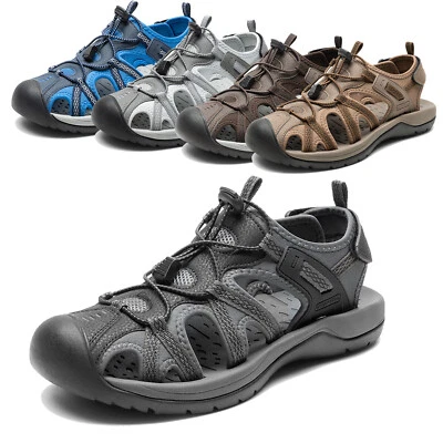 Мужские спортивные сандалии для активного отдыха приключения быстрая сушка арка поддержка спортивные сандалии - Изображение 1 из 4