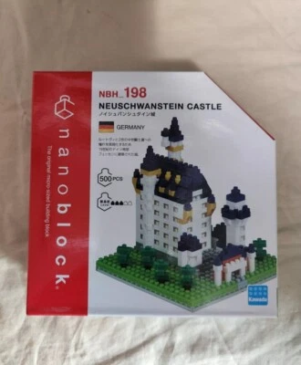 Nanoblock Neuschwanstein Castle NBH_198 Micro-sized Building Block Set  500 Pcs - Image 1 of 4