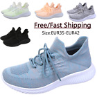 Women's Sports Jogging Shoes Ladies Sizes Running Gym Sneakers Trainers Lace Up