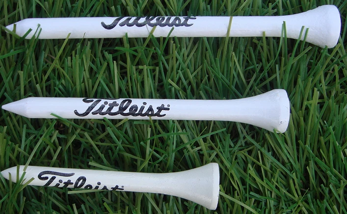 MASTERS GOLF Titleist Staff Tour Players Mixed Size 83mm / 70mm / 55mm Wooden Tees