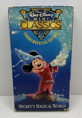 Mickey’s Magical World VHS Walt Disney Mini Classics Childrens Cartoon  - Image 1 of 2