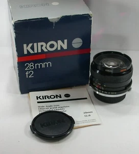 Kiron MC 28mm F2 Wide Angle Manual Focus Lens Olympus OM Fit No. 30119069 - Picture 1 of 9