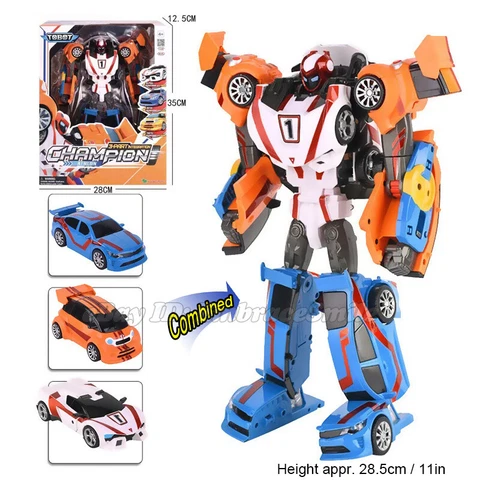 TOBOT V Athlon Champion 3 Cars Integration Transform Robot Vehicles Figure Toy Cover