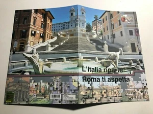2021 Folder Filatelico Poste Turistica L'Italia Riparte - Roma ti aspetta Nr. 6 - Picture 1 of 5