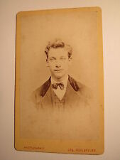 Trier - 1873 - Louis Graf aus Bonn als Mann im Anzug - Portrait / CDV