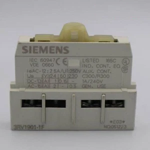 1PC NEW FOR SIEMENS 3RV1901-1F Breaker Auxiliary Contact free ship - Picture 1 of 2