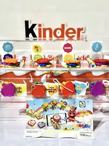 RARE KIT COMPLET SAINT VALENTIN 2025 - KINDER JOY USA - AVEC TOUS LES BPZ - Photo 1/1