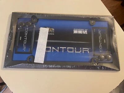 Nuevos accesorios Cruiser marco de matrícula contorno gris 58200 Foto 1 de 4