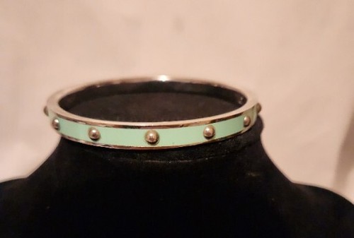 Bracciale Coach accessori bracciale L0 7 cm x L19 5 cm borchie ilver x Verde Donna