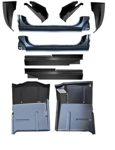 1973-87 Chevy & GMC C/K Rocker Panel Cab Corner & Extended Floor Pan & Mount Kit - Picture 1 of 10
