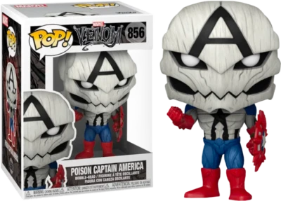 Venom - Veneno Capitán América Pop! Vinilo + PROTECTOR POP Foto 1 de 3