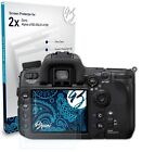 Bruni 2x Protective Film for Sony Alpha a700 DSLR-A700 Screen Protector