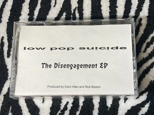 LOW POP SUICIDE "Disengagement EP" RARE PROMO CASSETTE TAPE NM 1992 Alternative - Picture 1 of 9