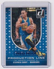 2014-15 Panini Donruss Press Proof Blue Stephen Curry /99 #6