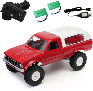 1:16 RC Rock Crawler Truck 4X4 Remote Control Car 2.4G Off-Road All Terrain Cars - Picture 1 of 12