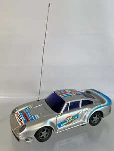 Vintage 1980s Porsche 959 RC Rally Car Rothmen 138 Champion Turbo Silver Sticker - Picture 1 of 10