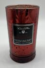 Voluspa Clove Pomander Candle 5.25 Oz Glass Jar Open Box Unused In Red Glass Jar