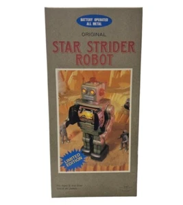 ROBOTS: ROBOT STAR STRIDER HOJALATA ELECTRÓNICA/MODELO PLÁSTICO - Imagen 1 de 5