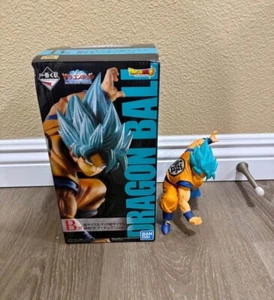Ichibankuji Dragon Ball Dokkan Battle Super Saiyan God Son Goku Figure B Prize - Picture 1 of 1