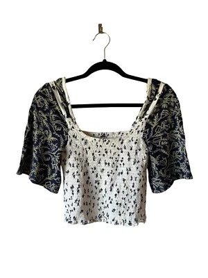 Top estampado mezcla caléndula Free People S Foto 1 de 4