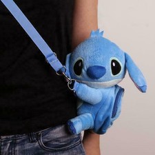 New Hot DISNEY Lilo & Stitch Crossbody Hand Bag plush toy messenger Purse bag