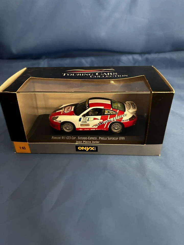 Onyx Porsche 911 GT 3 Cup 16 FATurbo Express Supercup 1999 XCL 022 Jarier