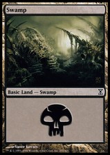 Swamp (291) - Foil ~ Near Mint Time Spiral MTG Magic UltimateMTG Land Card