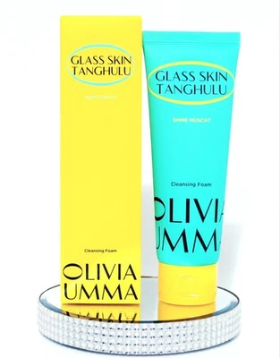 OliviaUmma стекло кожи Tanghulu блеск Muscat очищающая пена полный размер 4,05 унц новый - Изображение 1 из 4