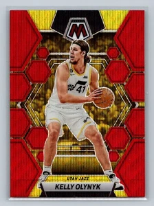 2022-23 Panini Mosaic #62 Kelly Olynyk Red Wave - Picture 1 of 2