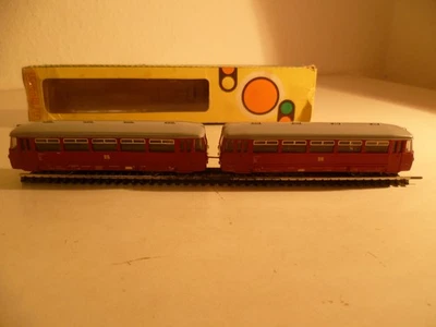 Zeuke - 2 tl. Dieseltriebwagen BR 171 0. mit Beiwagen DR - prima  - TT - - Bild 1 von 4