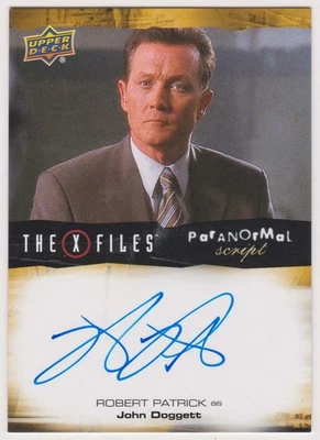 The X-Files Government Conspiracies Autograph Robert Patrick /John Doggett Auto - Image 1 of 2