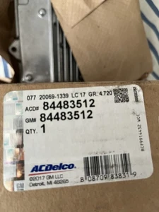 2016-2020 Silverado, Sierra, Yukon, Tahoe Auxiliary Chassis Control P/n 84483512 - Picture 1 of 2