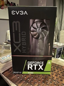 EVGA GeForce RTX 3080 XC3 HYBRID 10GB GDDR6X Graphic Card - Picture 1 of 9