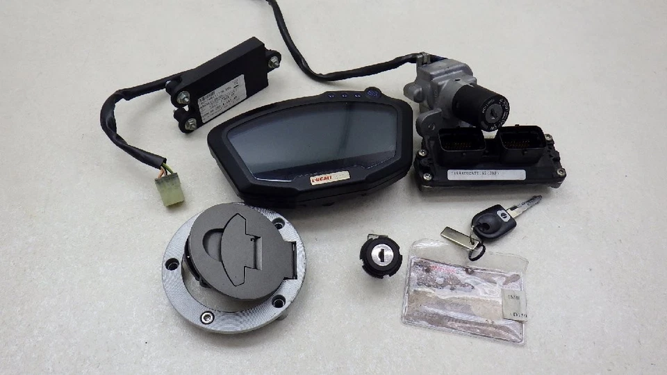 Ducati 1198S Velocímetro Tacómetro Instrumentos Indicadores Ecu Interruptor Principal Foto 1 de 4