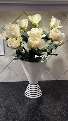 Vase For Artificial Flowers, contemporary style. My Own Design And 3D Printed. - Image 1 of 3