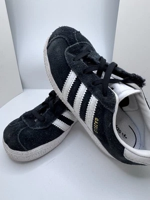 Adidas Baby CBLACK FTWWHT Unisex Gazelle CF EL I Core  10K US, 10 Wide Infant - Image 1 of 4