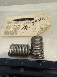 New Qty (2) 3/4-10 X 1.500” Helicoil Inserts, Free Running, 1185-12CN1500 - Picture 1 of 3