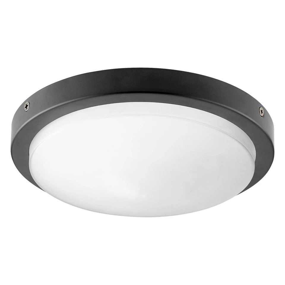 Quorum International 8-208 Titus 8"W Single LED Ceiling Fan Light - Black - Image 1 of 1