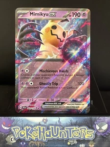 Tarjeta Pokémon Mimikyu Ex 069/159 Viaje Juntos Doble Rara Casi Nueva - Imagen 1 de 2