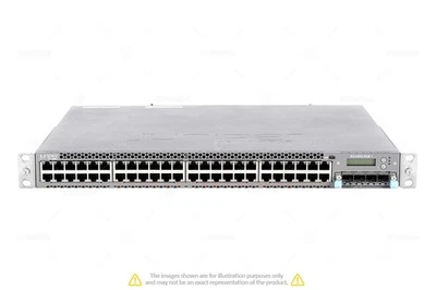 Juniper EX4300-48P 48x RJ-45 1Gb 4x SFP+ / QSFP+ Power over Ethernet Switch - Image 1 of 4