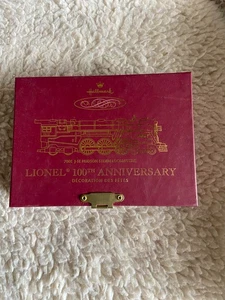 Lionel 100th Anniversary 700E J-1E Hudson locomotiva a vapore ornamento da collezione Bo - Foto 1 di 3