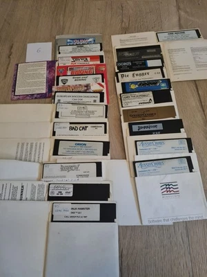 20 Originale Disketten C64 Commodore C64  5,25" - Bild 1 von 4